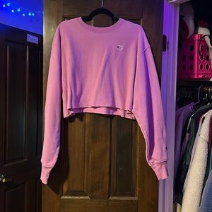Champion Cropped Creneck, Women’s Large, NEVER WORN